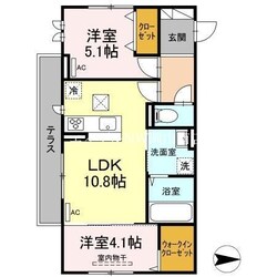 高島駅 徒歩19分 1階の物件間取画像